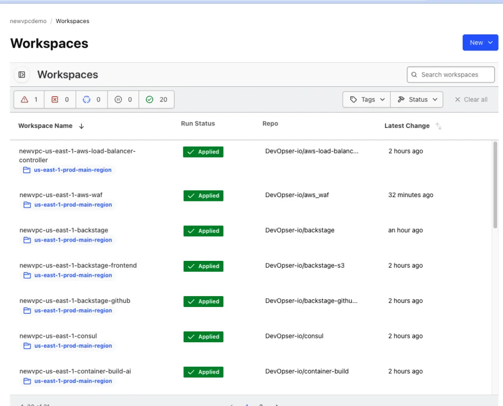 Terraform Cloud Infrastructure