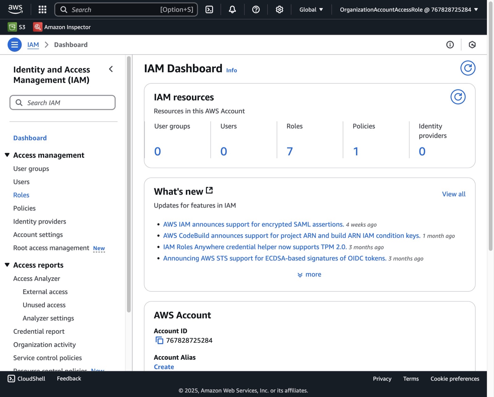 Configure Bedrock Cross-Account Access, step 6