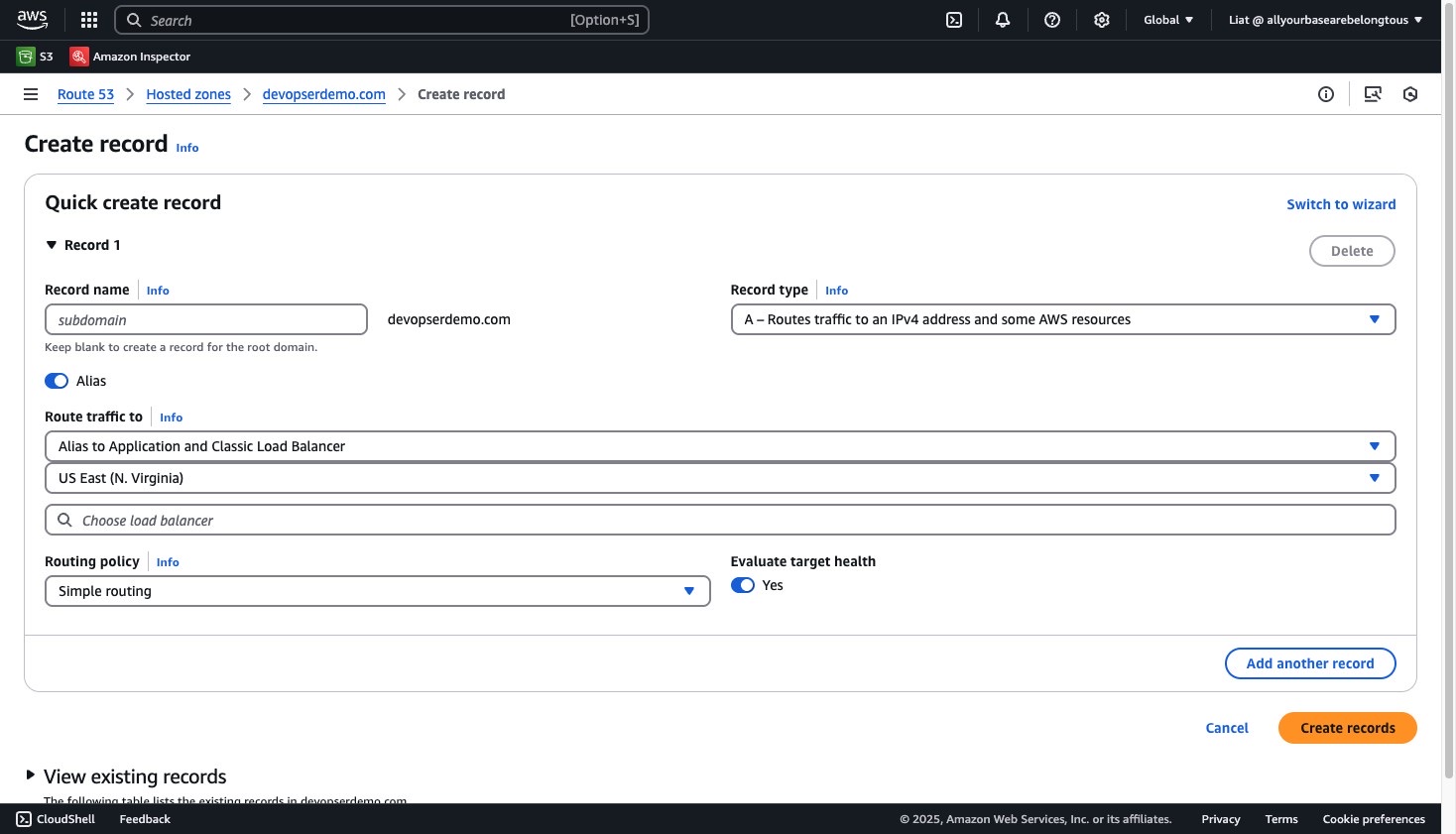Set Up a Custom Domain, step 22
