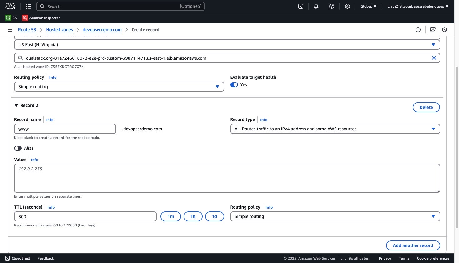 Set Up a Custom Domain, step 26