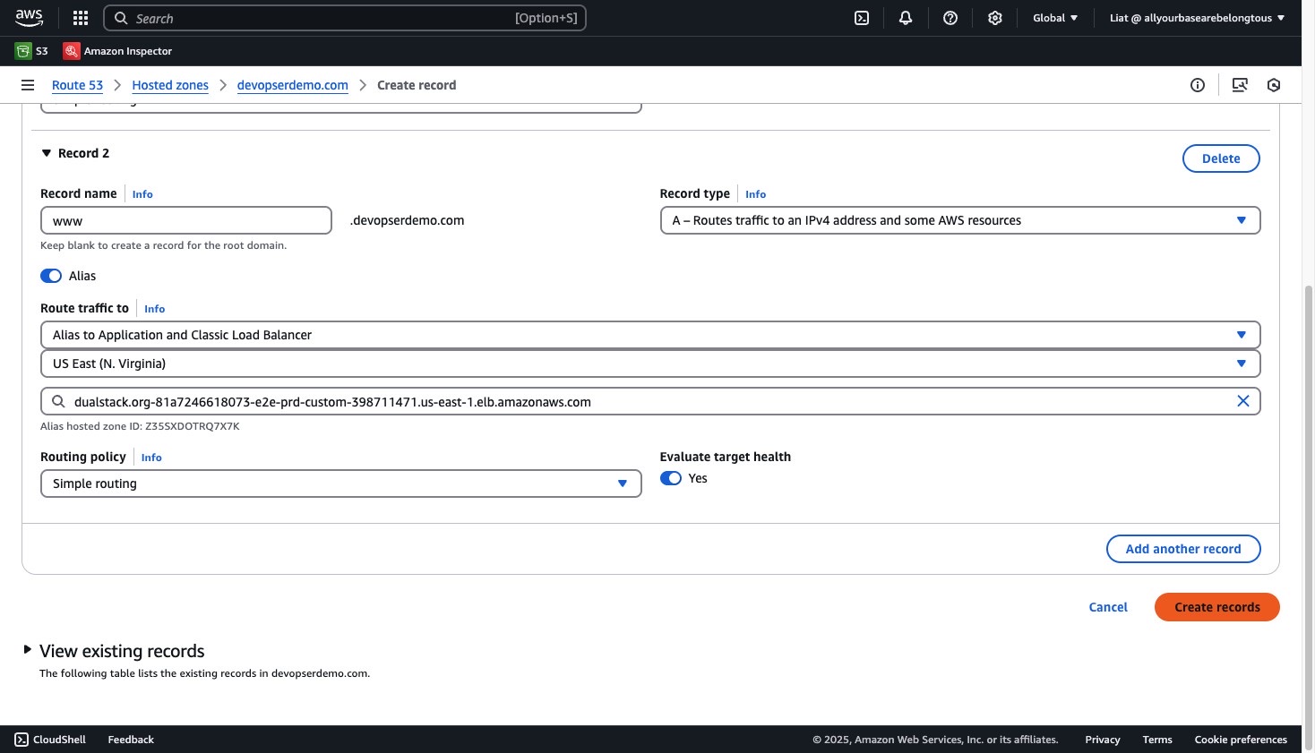 Set Up a Custom Domain, step 28