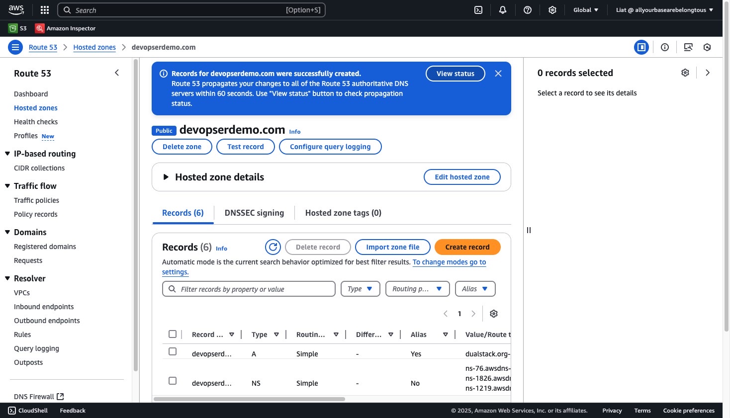 Set Up a Custom Domain, step 29