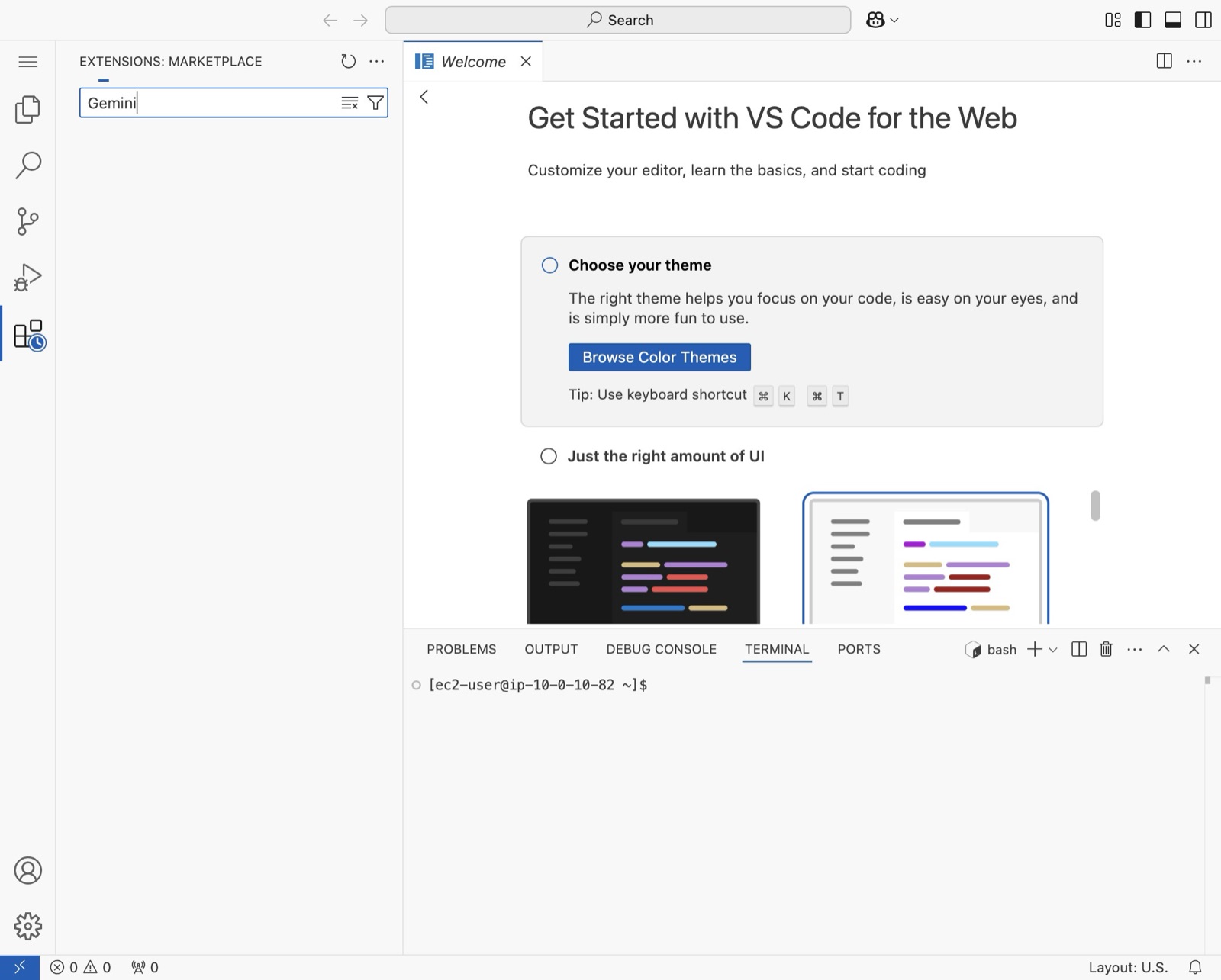 Install an AI Coding Assistant, step 2