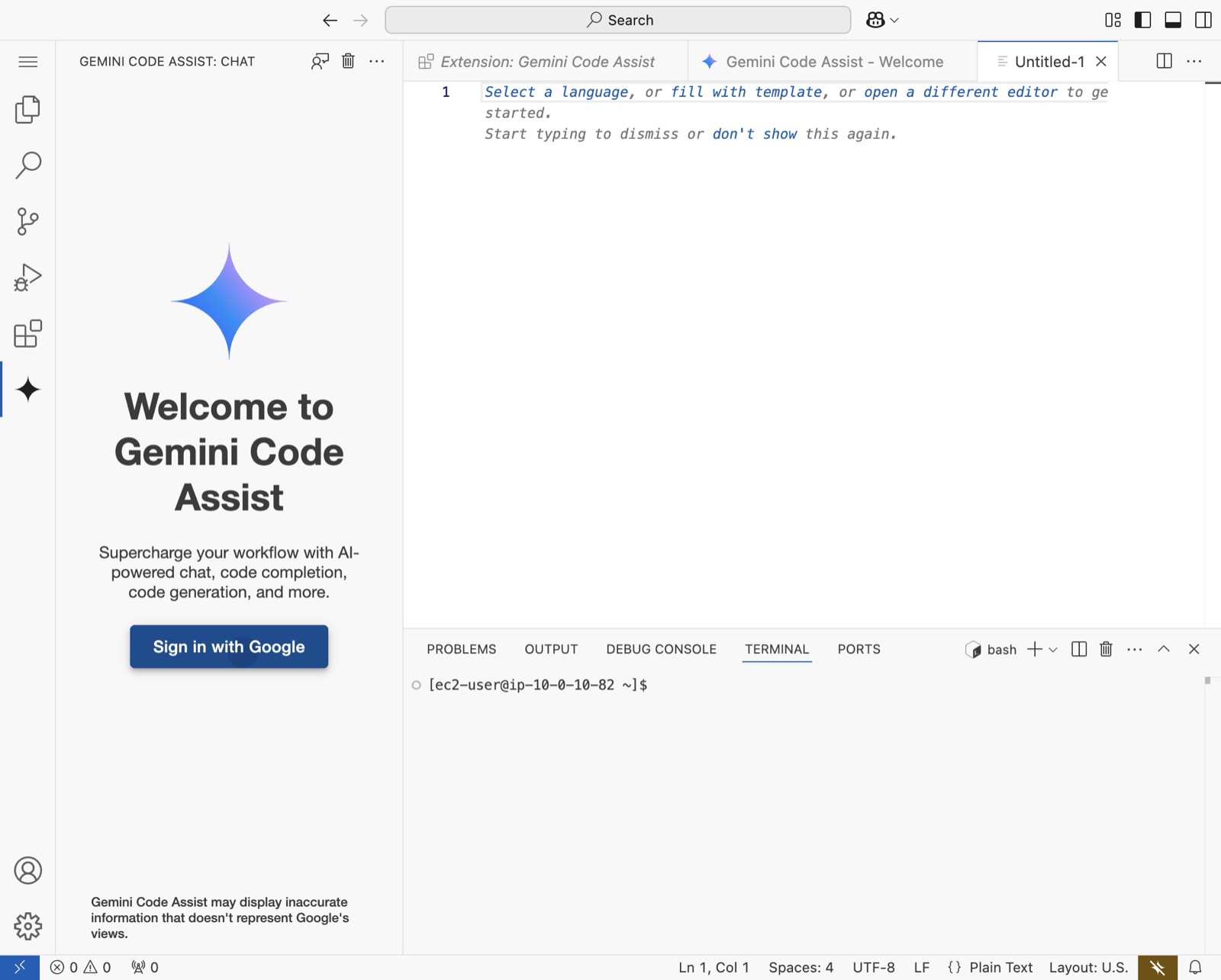 Install an AI Coding Assistant, step 7