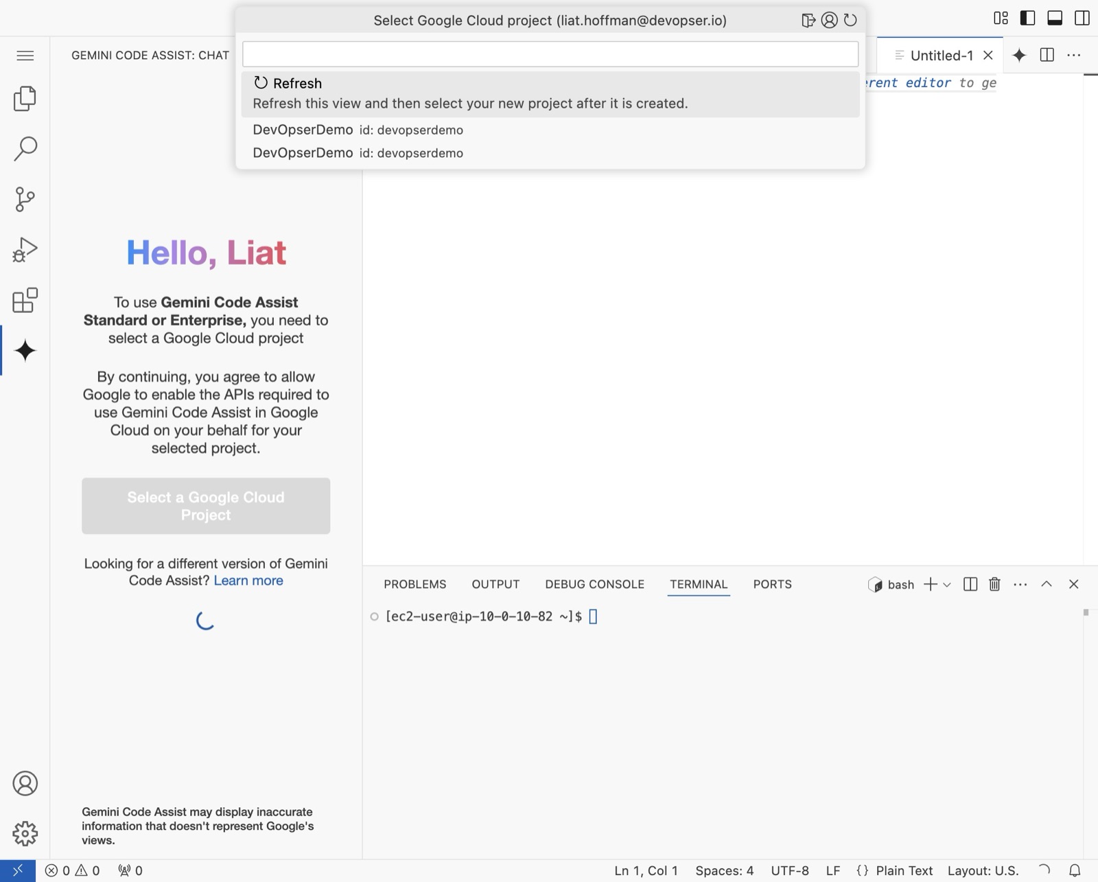 Install an AI Coding Assistant, step 18