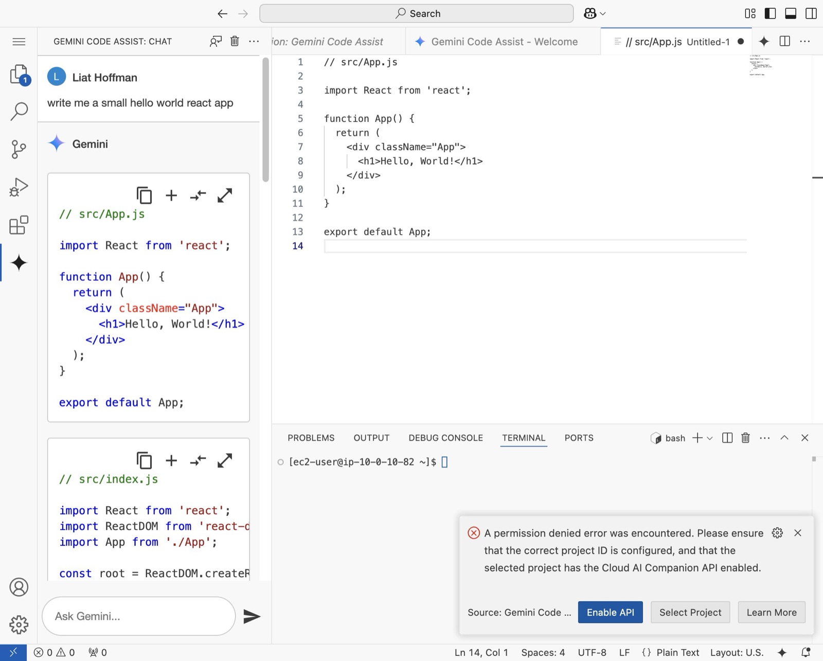 Install an AI Coding Assistant, step 21