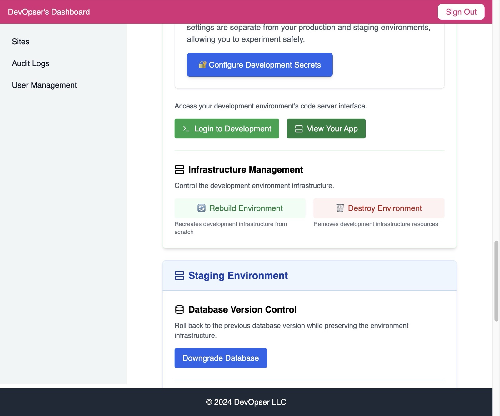 Developing Your App: Making Changes, step 7