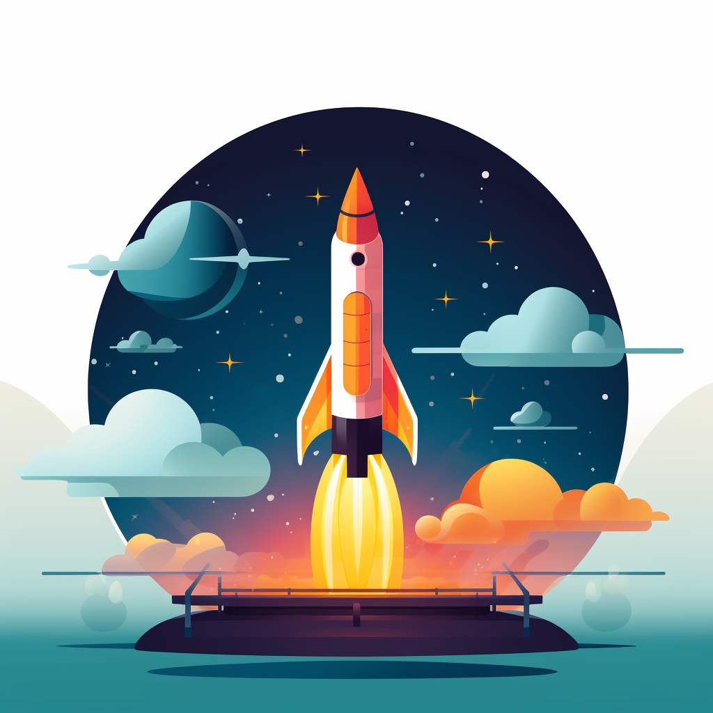 Rocket illustration